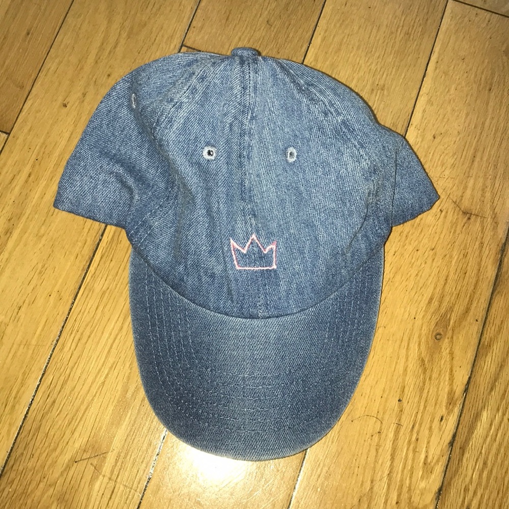Denim Crown Hat - image 1